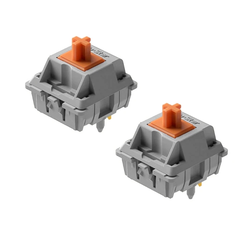 Q5WA 2PCS 5PIN مفاتيح للوحة المفاتيح الميكانيكية التبديل الخطي 57G SP-Star AIXS DIY Long Life
