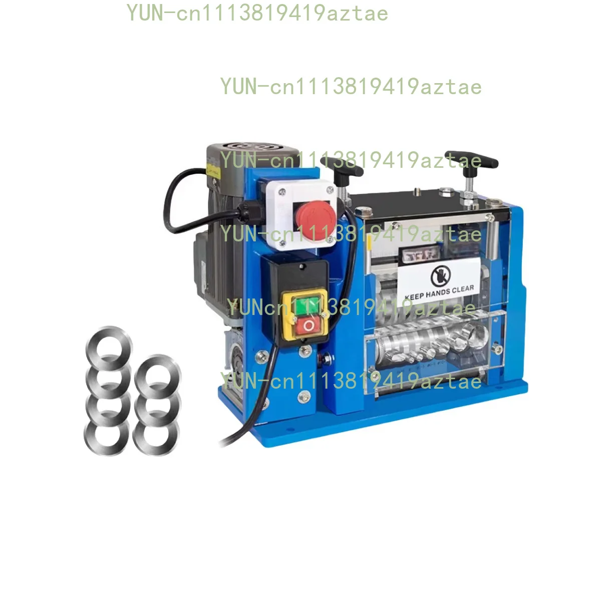 Electronic Induction Shrink Stripper, Automatic Waste Cable Cutting Stripping Machine for Scrap Copper Recycling