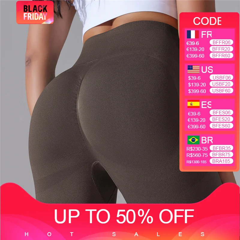 Seamless Amplify Gym Leggings High Waist Fitness Yoga Pants Stretchy Compression Running Tights Active Sports Workout Leggins