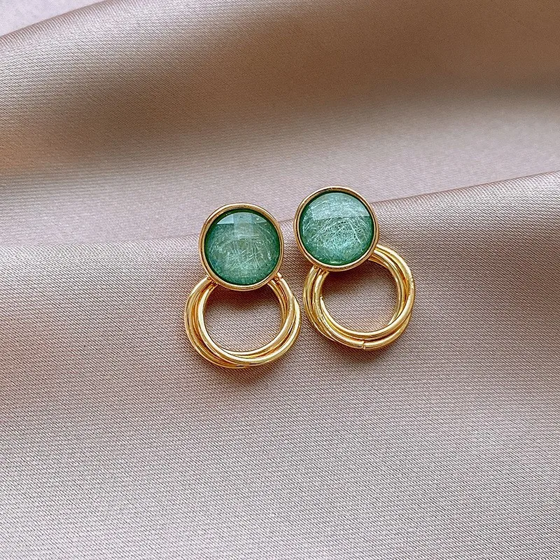 Zircon Bow Teardrop Stud Earrings with Silver Post Premium Minimalist Comfortable Durable Versatile Office Commute Jewelry