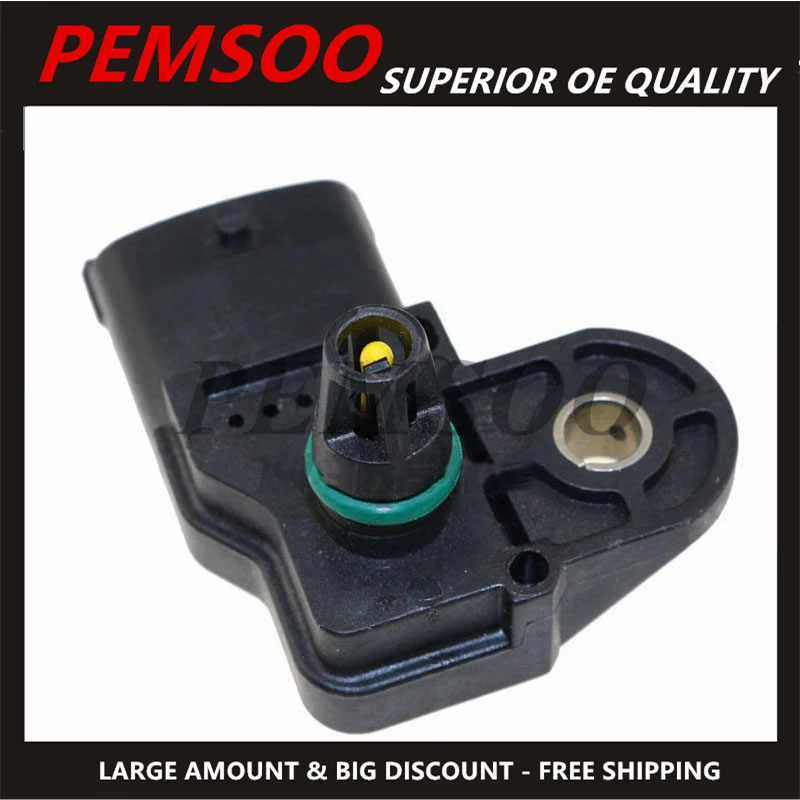 0281002680 Manifold Absolute Intake Air Boost Pressure Map Sensor For Ford Mazda BT50 2.5 MRZ-CD 3.0  37830-R3L-G01 WE01-18-211