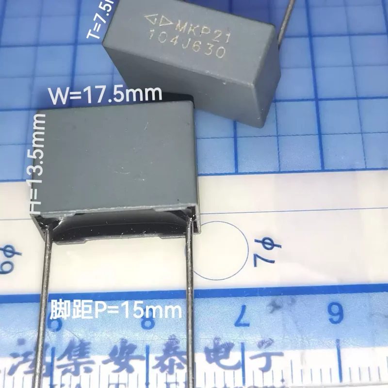 10-100pcs MKP21 104K 630V C322J104K60C000 Far East Safety Film Capacitor 0.1uf