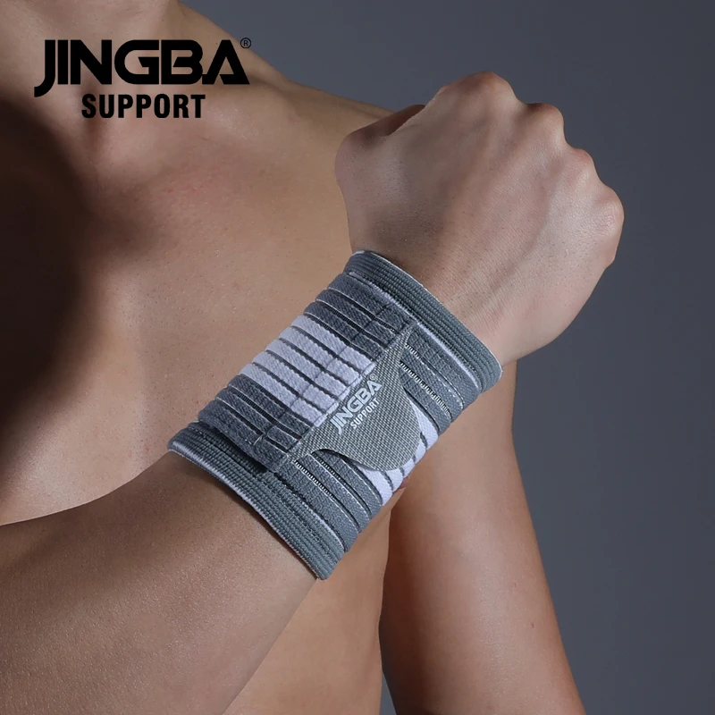 Supporto JINGBA 1 pz supporto per cinturino Fitness sollevamento pesi supporto per polso equipaggiamento protettivo fascia da polso uomo Tennis