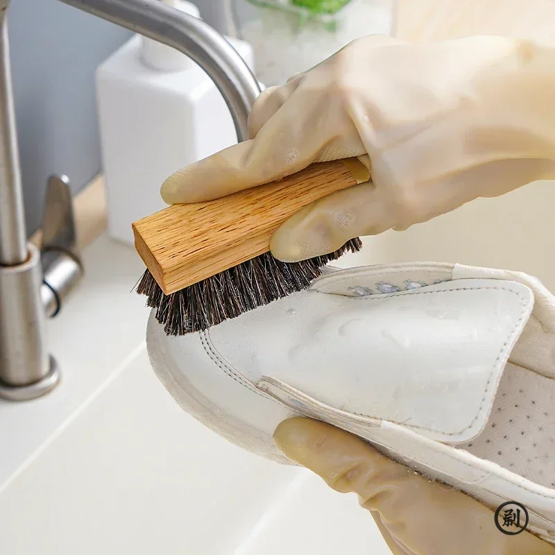 Mini Scrub Brush Set for Laundry & Shoes – Small Household Cleaning Tools for Clothes, Sink, Tile, Grout