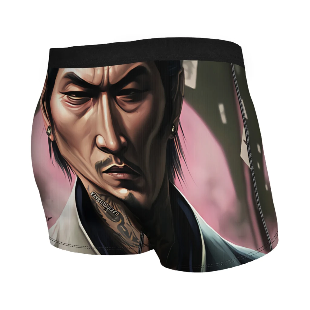 Japanese Anime Tattoo Yakuza Underpants Homme Panties Men's Underwear Sexy Shorts Boxer Briefs