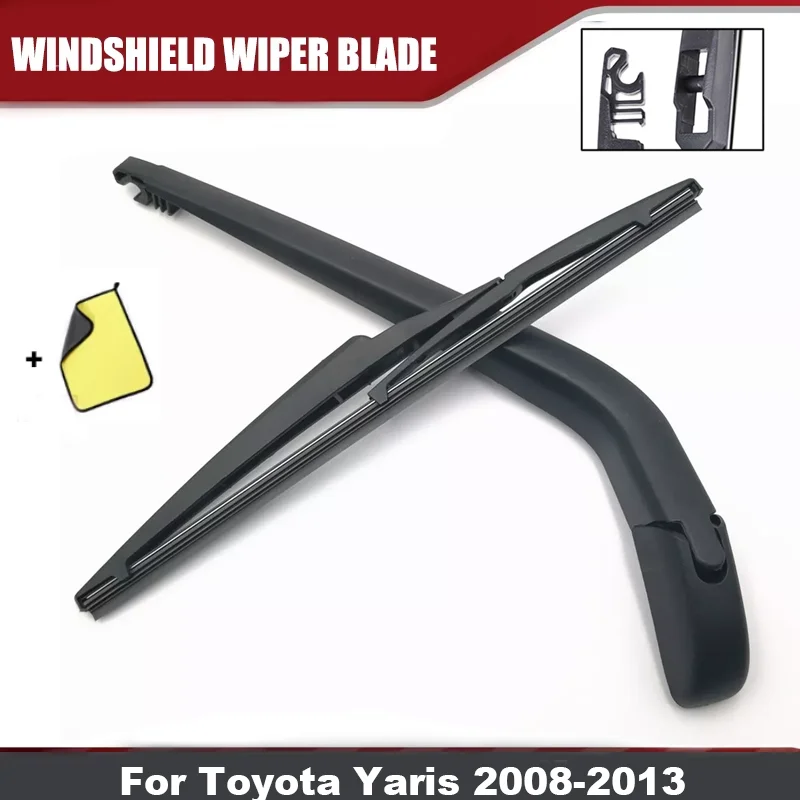 ​ Für TOYOTA Yaris 2008 2009 2010 2013 Auto-Zubehör Scheibenwischer Vordere Windschutzscheibe Heckklappe Wischerblätter Bürsten
