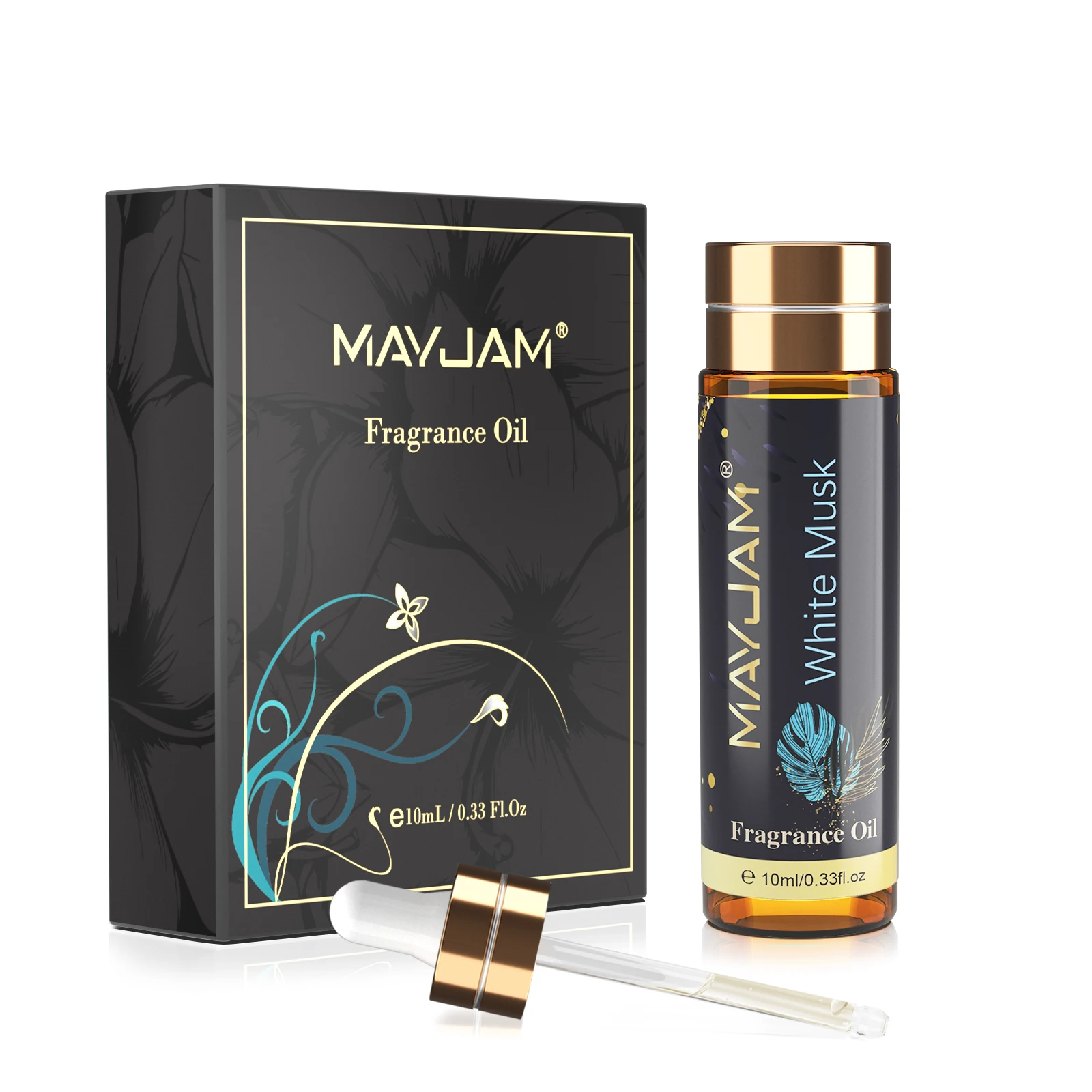 MAYJAM Aroma Diffuser Oil Coconut & Vanilla Strawberry Cherry White Musk Sea Breeze Classic Cologne Bamboo Fragrance Oil Gift