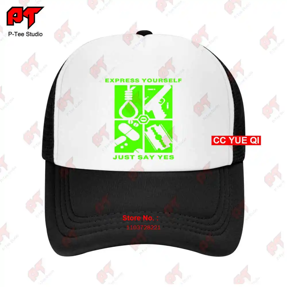 Type O Negative Express Yourself Logo Baseball Caps Truck Cap JXR4