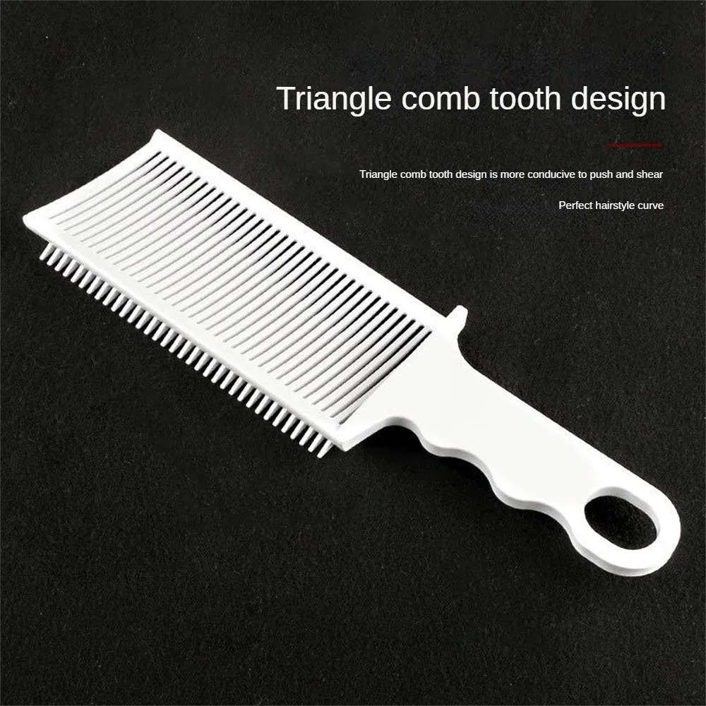 Oil Head Caliper Comb Light Weight Anti-slip Comfortable Durable Fit Clipper Comb No Deformation Not Tired Hands. Flexible