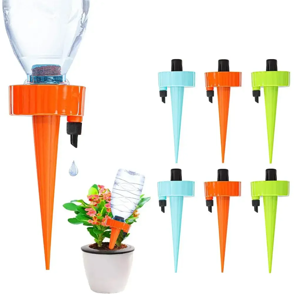 Adjustable Automatic Plant Self Watering Water Device Drip Irrigation System Reusable For Garden Flower Plants