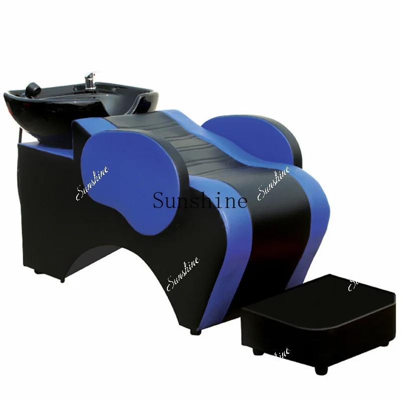 

Shampoo bed barber shop hair salon special beauty hair treatment half lying down simple and fashionable TF