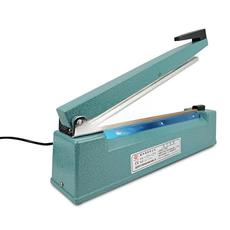 

Metal aluminum shell hand pressure sealing machine 8MM wide mouth printing kraft paper aluminum foil plastic bag