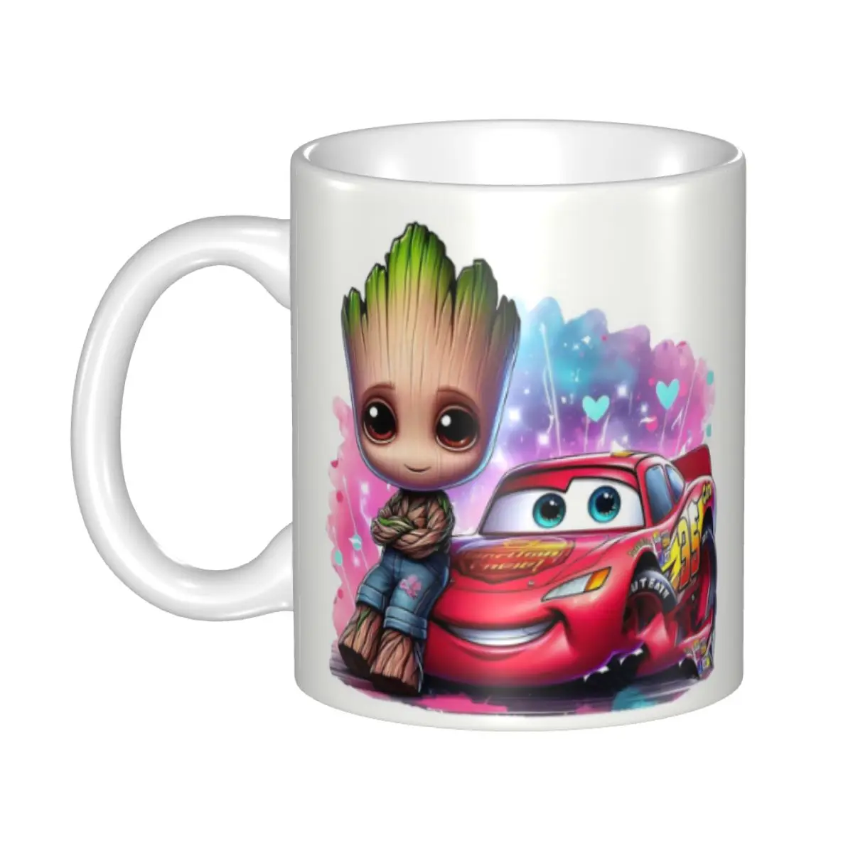 أكواب قهوة مخصصة من Guardians Of The Galaxy I Am Groot Monster، كوب شاي حليب من السيراميك بنفسك