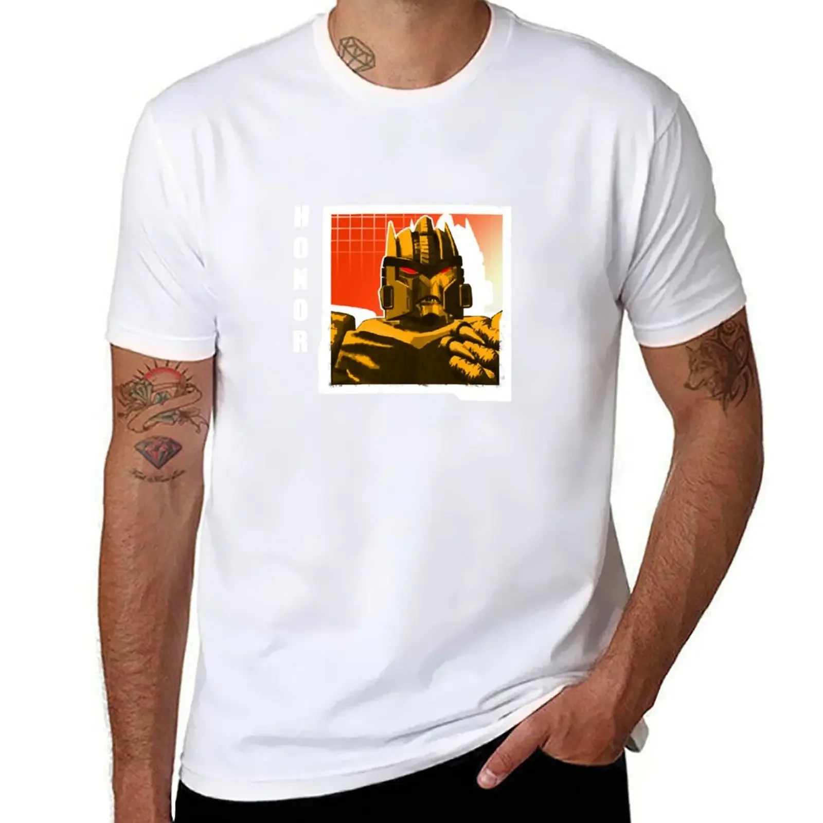

HONOR-DINOBOT T-Shirt Funny t-shirt essential t shirt t shirt men 100℅ cotton