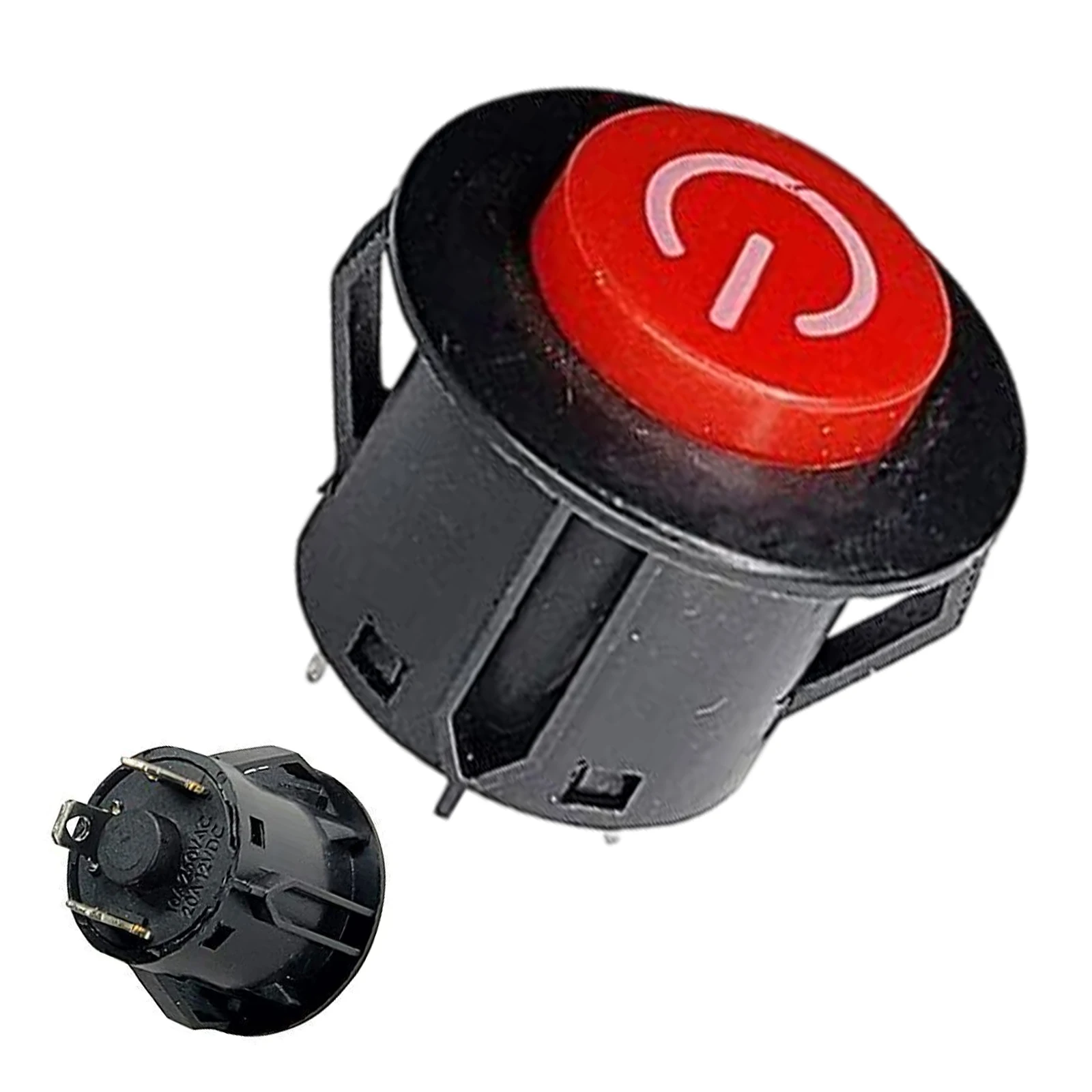 

New Power Switch 28mm large size Children's electric vehicle One click start button Remote control electric toys Car Accessories
