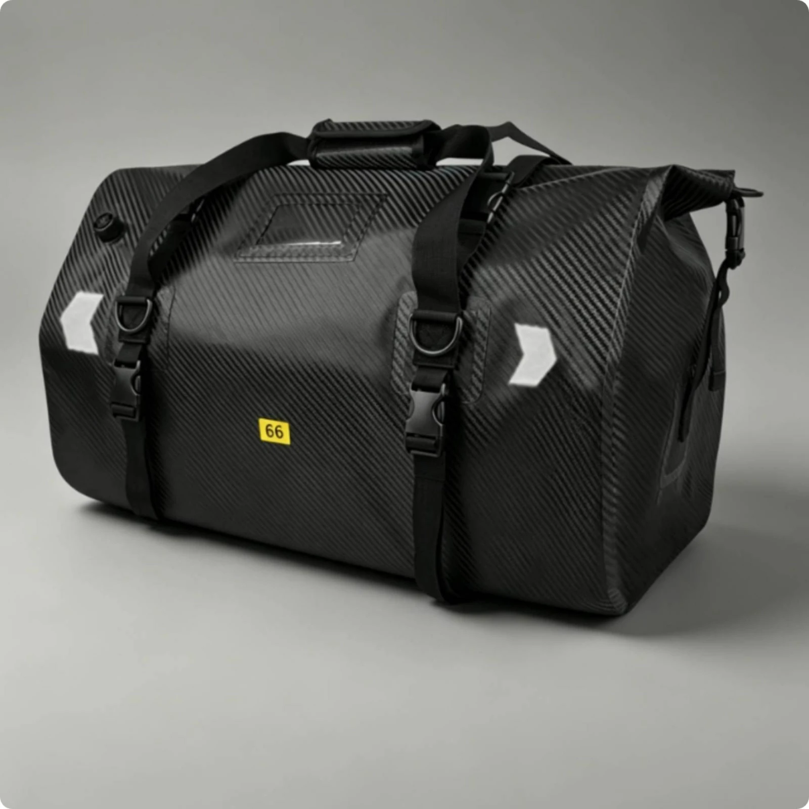 Motorcycle Tail Bag Waterproof Motorcycle Luggage Bag Wear-Resistant Large Capacity for Motorcyclists, Road Trips, Commuting