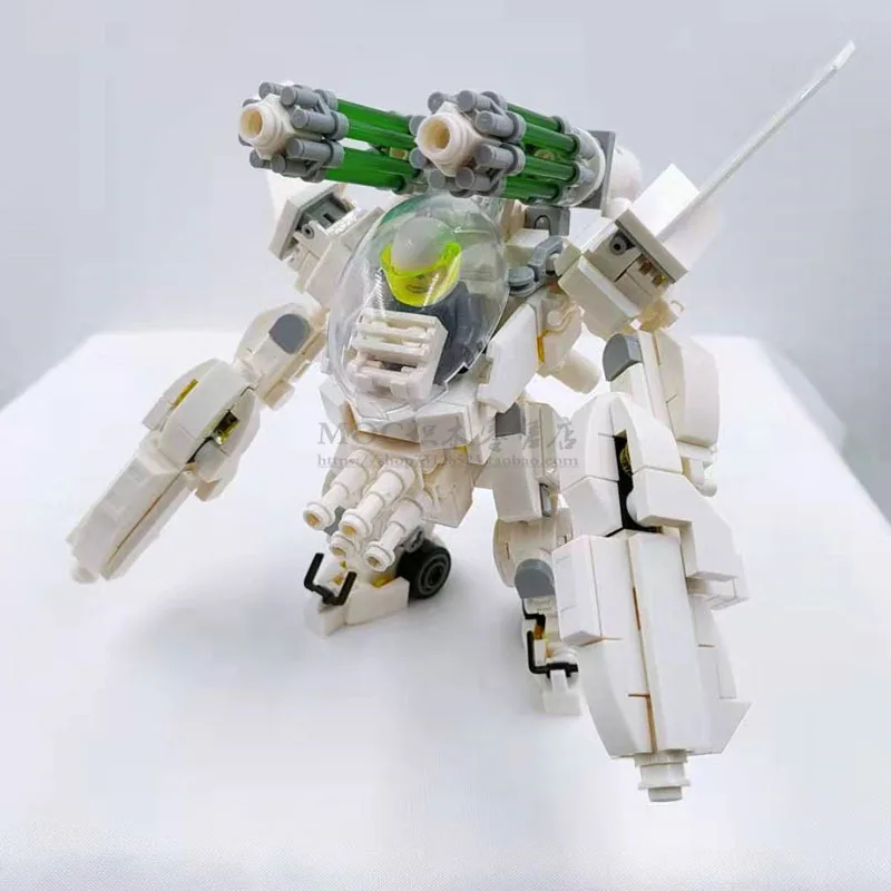 Mech Warrior Building Blocks Toys For Children Armor Robots Anime Figure Bricks Model Kids Action Figure Dolls Build Toy