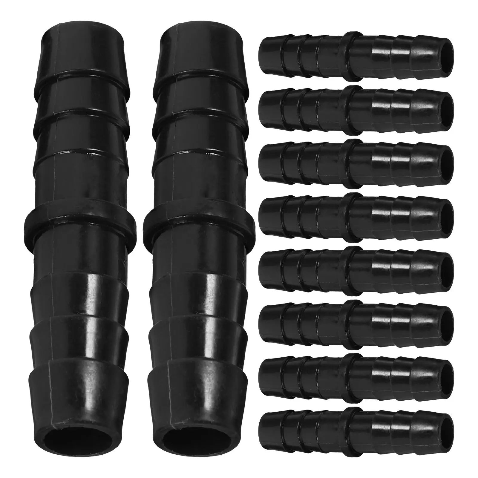 

10Pcs 12Mm Quick Connect Barb Fittings Sturdy Hose Connectors for Water System Tubing Fittings Hose Repair Kit Barbed Connector
