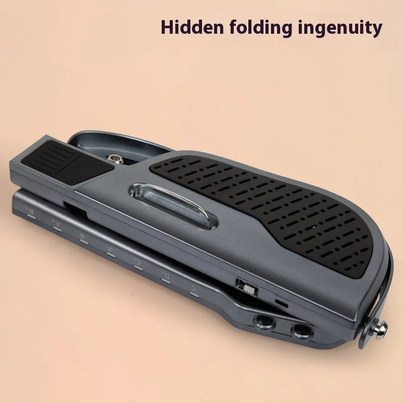 กีตาร์ไร้สายไฟฟ้าแบบพับได้พร้อมคอร์ดอัตโนมัติแบบพกพาผู้เริ่มต้นฝึกเด็กนักเรียนเครื่องดนตรีของขวัญของเล่น