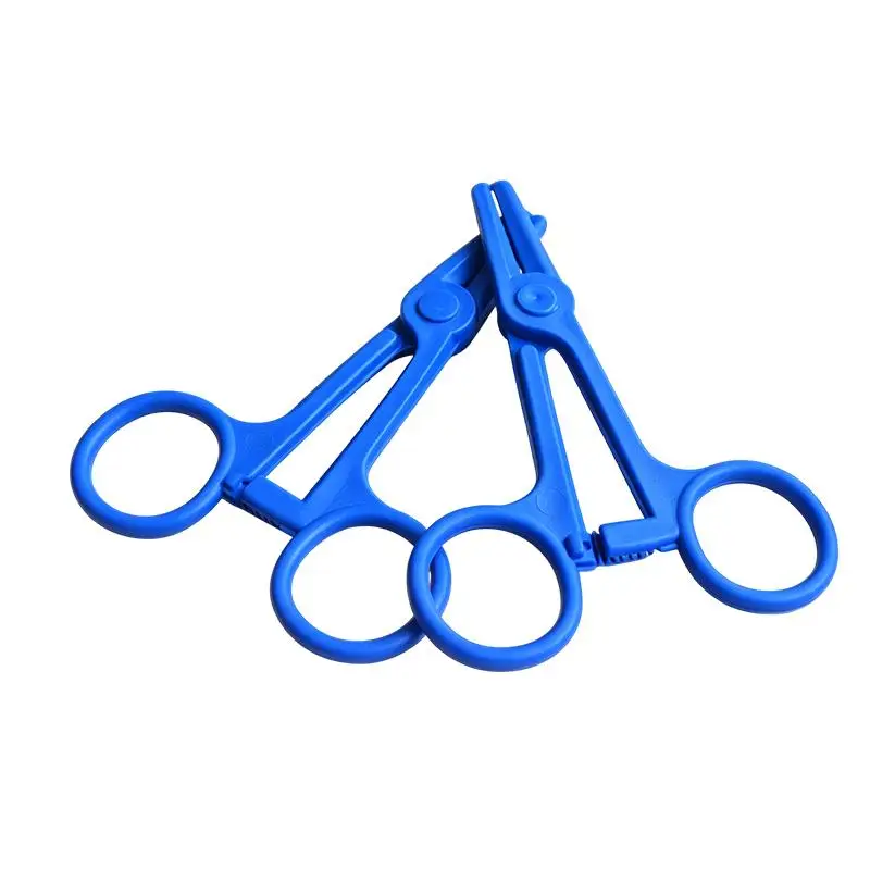 New Disposable ABS Plastic Hemostatic Forceps Surgical Surgery Outdoor First Aid Care Tools For Doctor Nurse