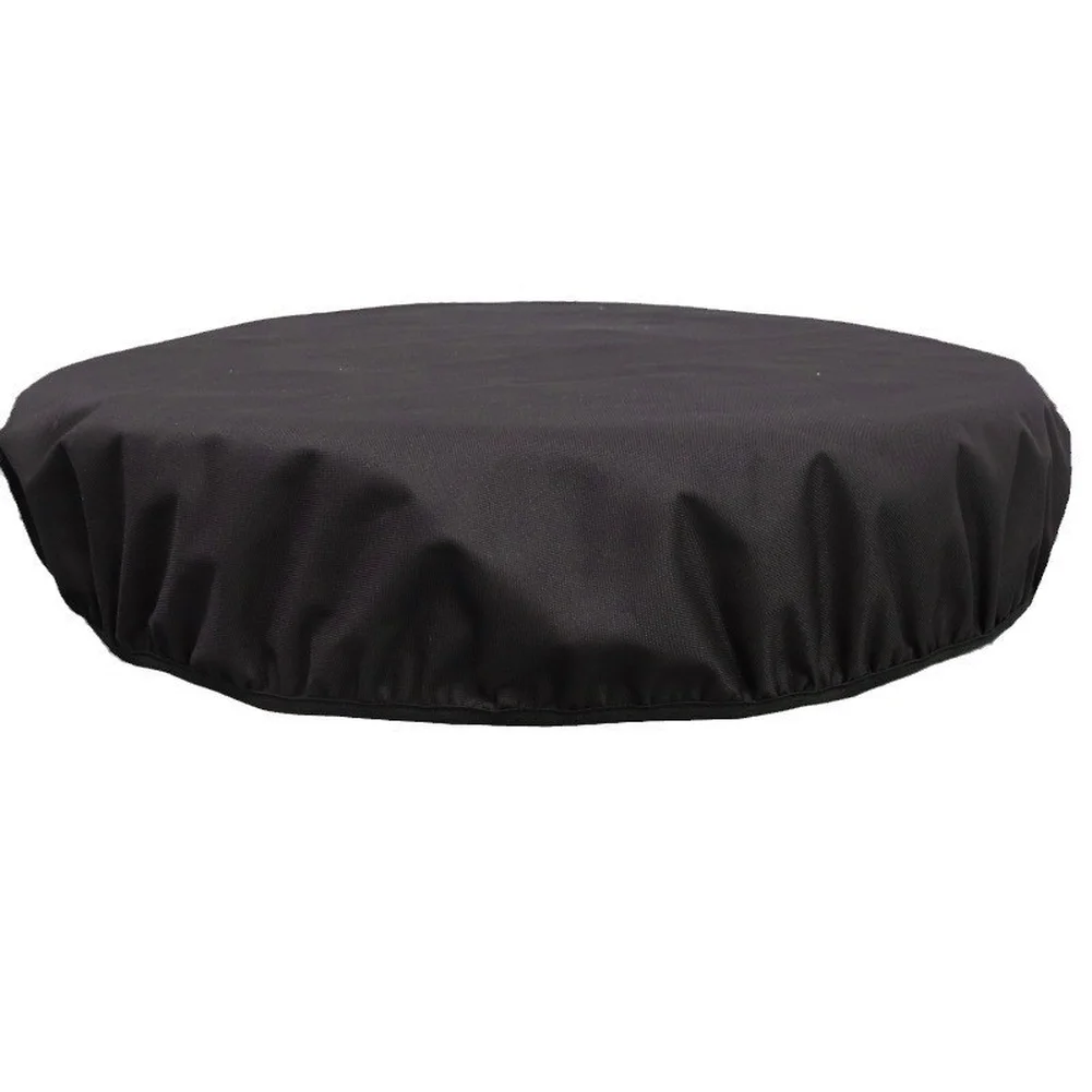 Outdoor Fire Bowl Fire Bowl Cover Outdoor Living Spaces 600D Oxford Cloth Compact Storage Design Elastic Band Edging