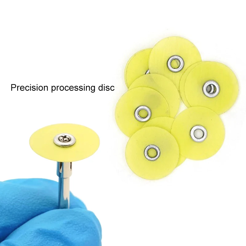 

40 Pcs Dental Polishing Discs Composite Polishing Discs Gross Reduction Contouring Mandrel Dental Consumables