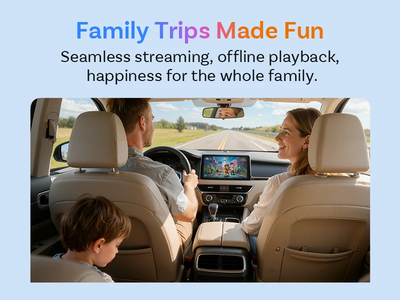 OTTOCAST Play2Video Ultra Video Box 3-in-1 Kabelloser CarPlay Android Auto Adapter mit Integriertem YouTube Netflix IPTV für 98% aller Autos – Detail 7