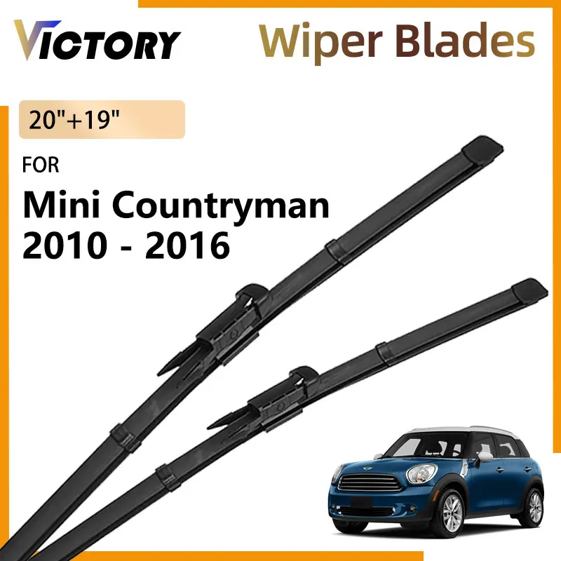 2x For Mini Countryman R60 2010 - 2016 2015 2014 2013 2012 2011 Car Front Wiper Blade Windshield Windscreen Window Brush 20