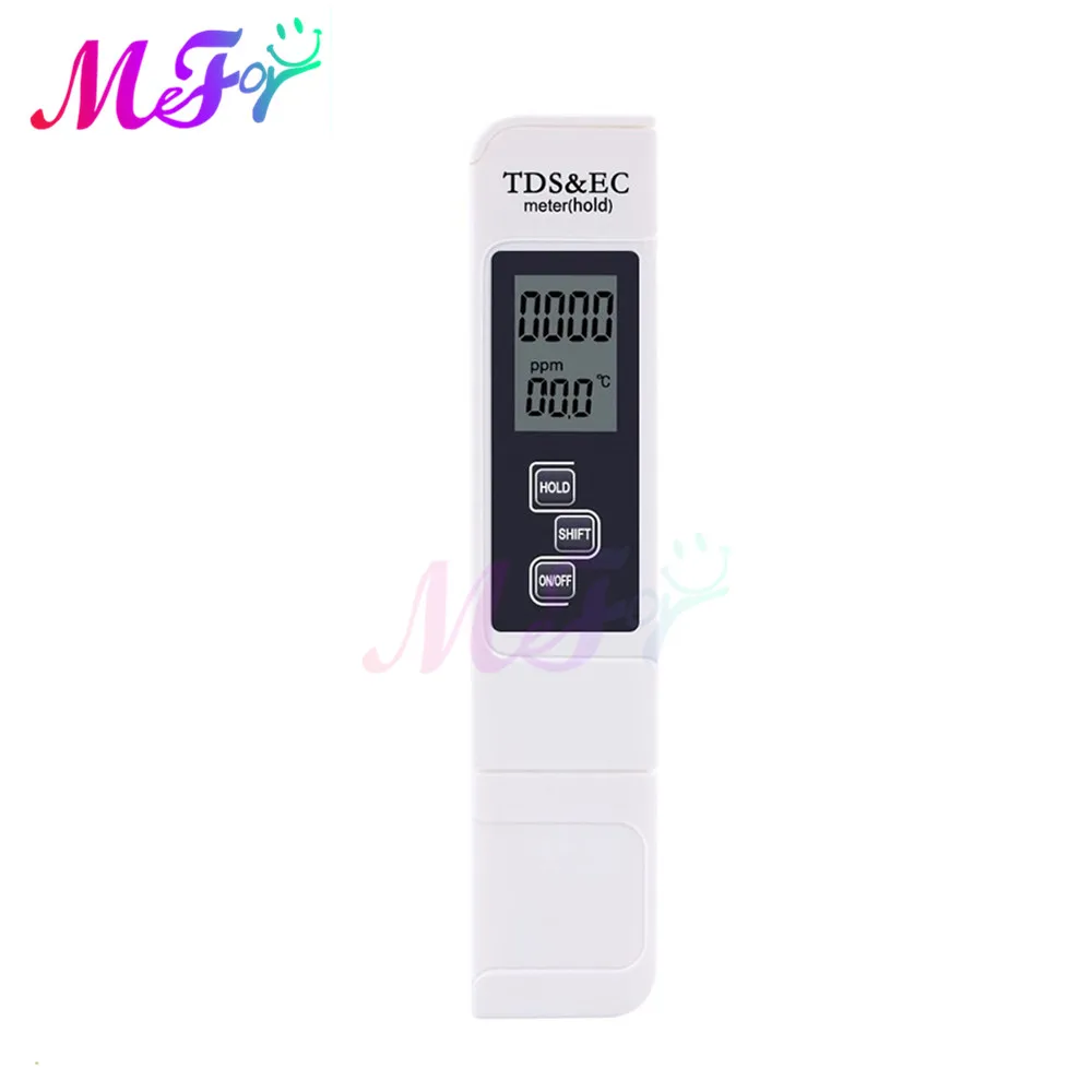 3 In1 TDS EC Meter Temperature Tester Pen Digital Water Quality DetectionTester For Water Purity TEMP PPM Tester Swimming Pool