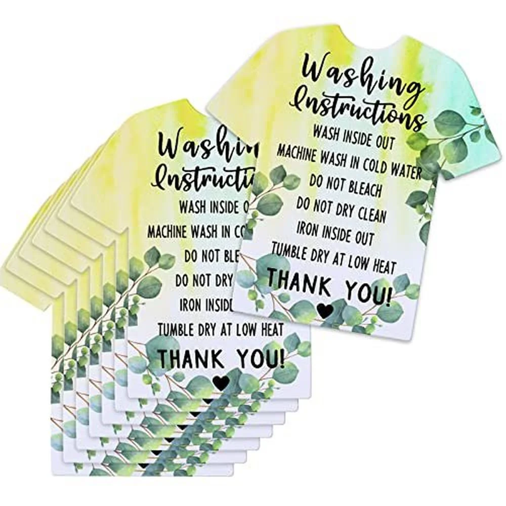 50Pcs T-Shirt Washi…