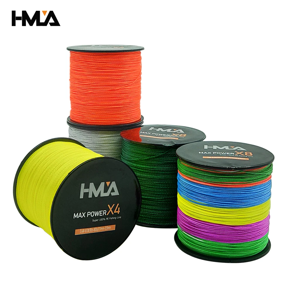 

HMLA 8 Strands Braided Fishing Line Multifilament 300M 500M 1000M Carp Fishing Japanese Braided Wire Fishing Accessories Pe Line