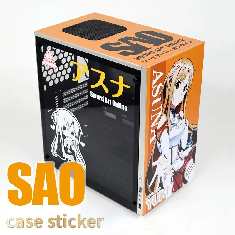 Custom DIY Sticker SAO Asuna Stickers Full Color Case Sticker Computer Color Change Film Full Cover Case