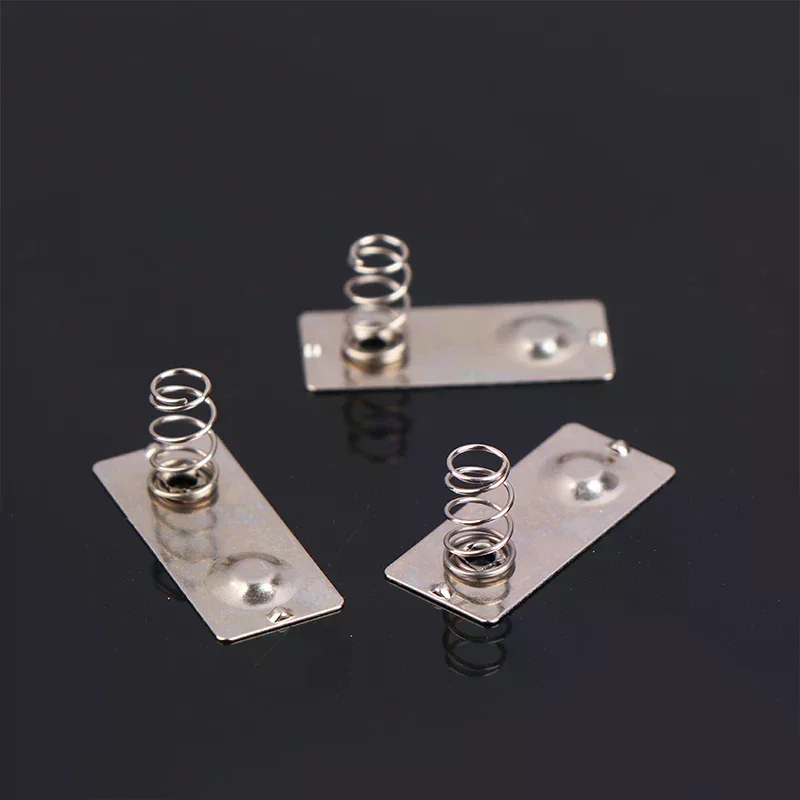 10Pcs 27x11.6mm AA Battery Positive Negative Conversion Spring Contact Plate For The 5th Battery AA Battery Spring