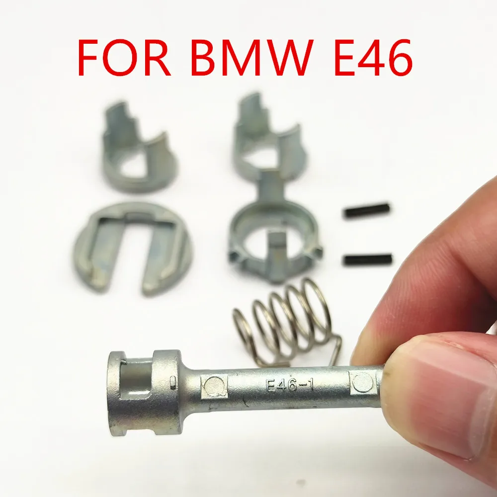 For BMW E46 323i 325i 328i 330i 1998-2006 7pcs/set Door Lock Cylinder Repair Kit Metal 51-21-8-244-049