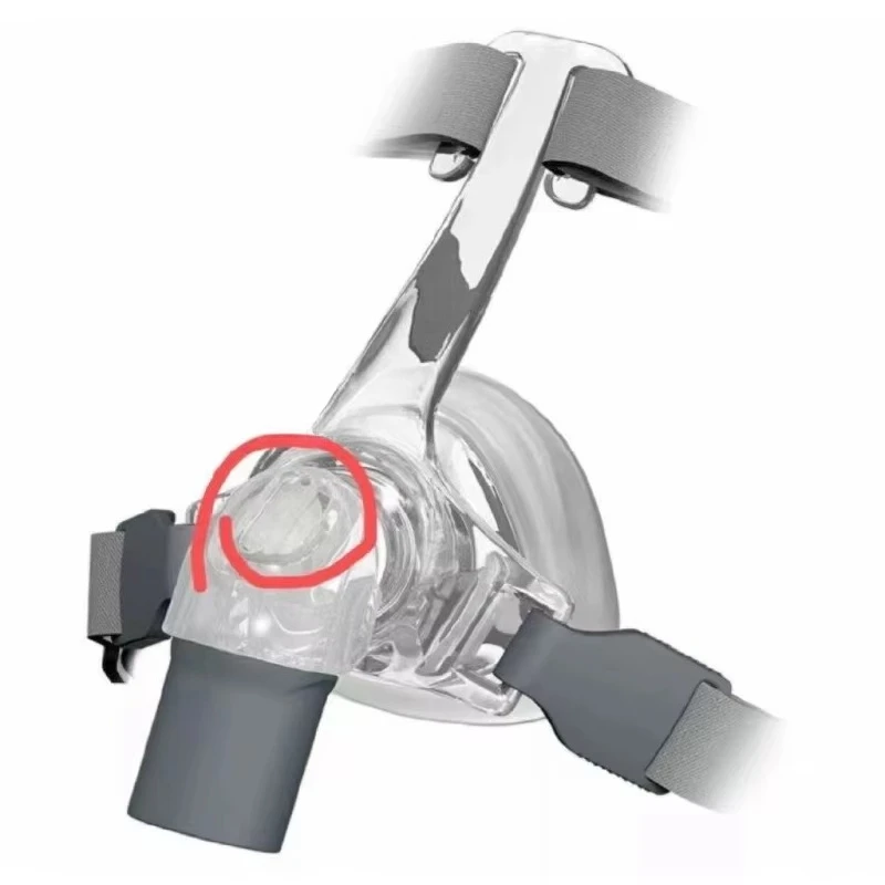 5 Eson CPAP Nasal Mask Accessories, Silent Cotton, Soundproofing Cotton, Soundproof Cap Accessories, No Cover