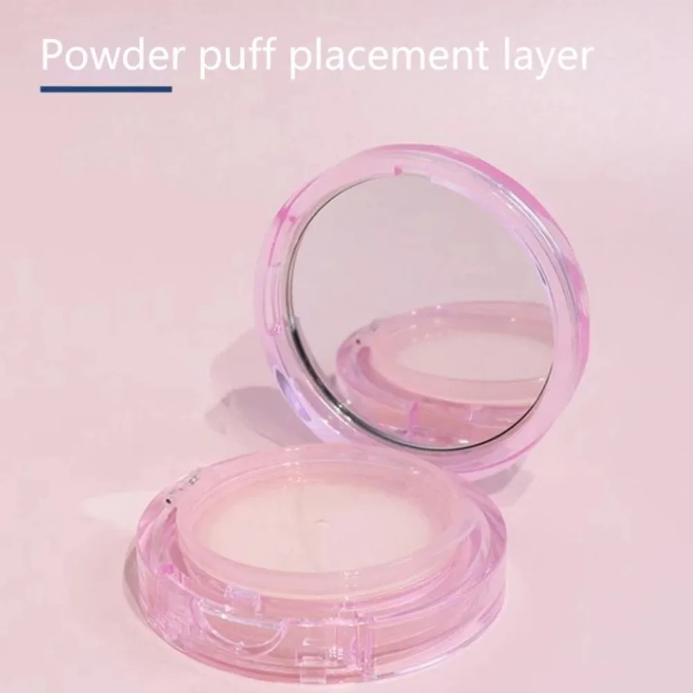 علبة كريم أساس بلاستيكية BB فارغة مع مرآة وسادة هوائية صندوق منتفخ إسفنجة قابلة لإعادة الملء حاوية مستحضرات التجميل BB أدوات ماكياج #4