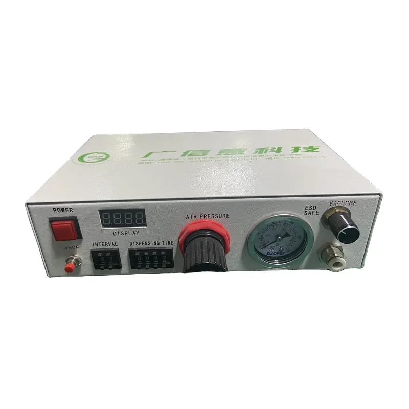 Semi Automatic UV Glue Dispenser High Precision Fast Drying Machine for AB Silicone Adhesive Pneumatic Control Easy Operation
