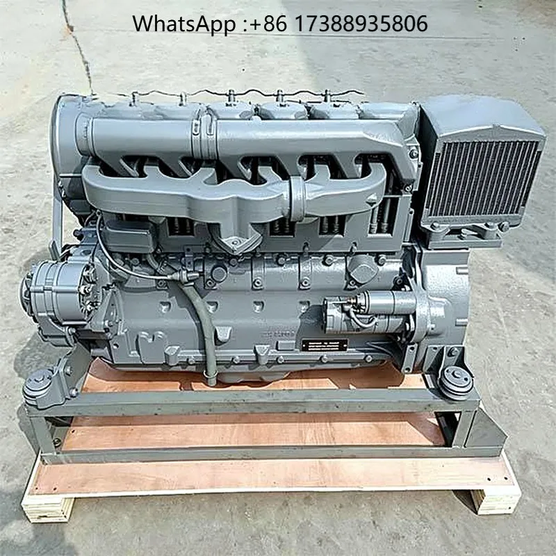 6 Cylinder Industrial Power Unit F6L912W Engine Assembly 4 Stroke Air Cooled 80-89hp 2150-2500rpm