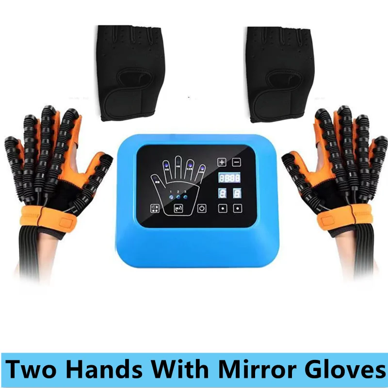 Powerful Hemiplegia Stroke Recovery Finger Rehabilitation Trainer Robot Gloves Hands Physiotherapy Rehabilitation Device