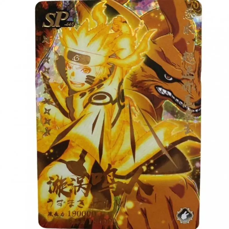 Naruto Namikaze Minato Haruno Sakura Ootutuki Kaguya Sp Cards Anime Figure Bronzing Game Collection Card Toy Birthday Gift