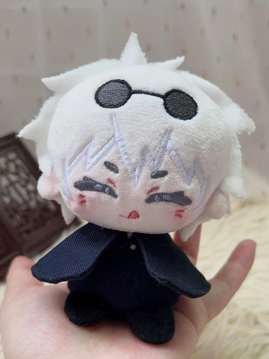 

Anime Jujutsu Kaisen Satoru Gojo Geto Suguru Cosplay Cute Plush Sitting Position Cotton Doll Pendant Ambitus