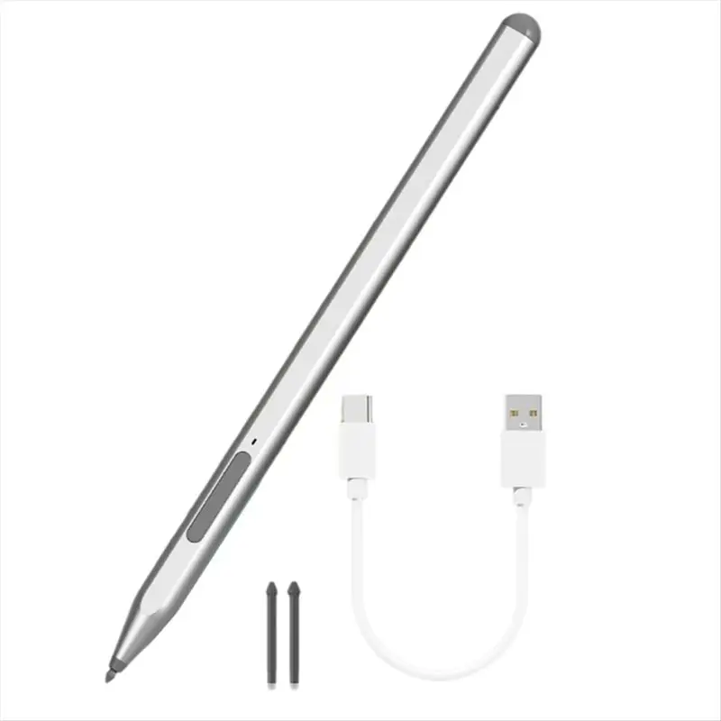 

Стилус ABFM-Stylus Pen MPP 2.0 для Microsoft Surface Go 4, 3, 2, 1, Surface Pro 11, 10, 9, 8, 7, 6, 5, 4, X с быстрой зарядкой B