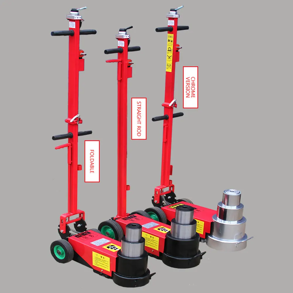 40/80T Pneumatic Hydraulic Jack Car Tire Repair Jack 18cm Lift Height Foldable Pneumatic Lifting Tool