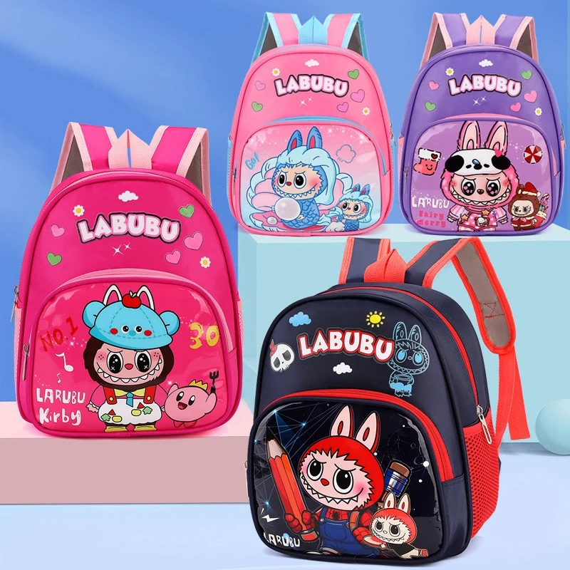 

Children's Schoolbag Kindergarten LABUBU Large Capacity Cute Cartoon Schoolbag light children boy girl Backpack