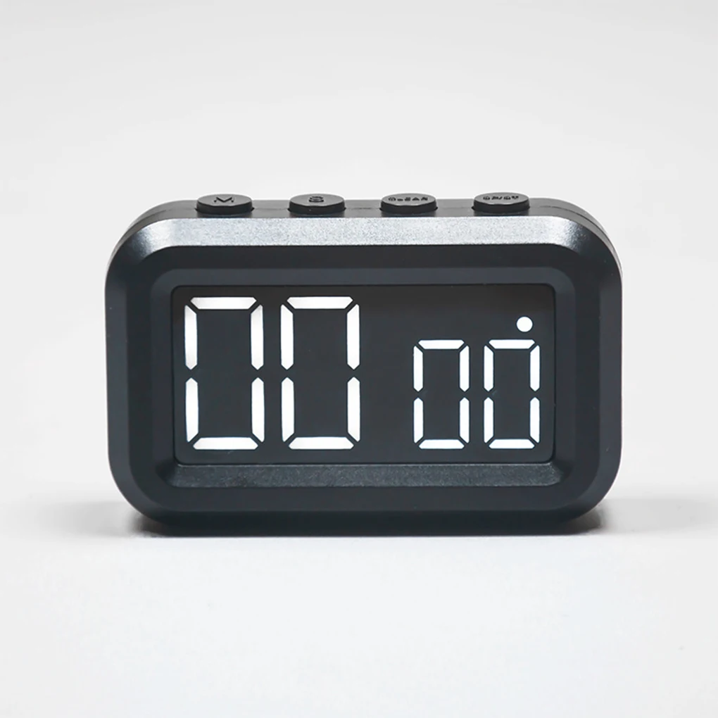 ABS Magnetic Wall Clock Securely Sticks To Any Surface Timer Withstands Daily And Is Easy To Clean.