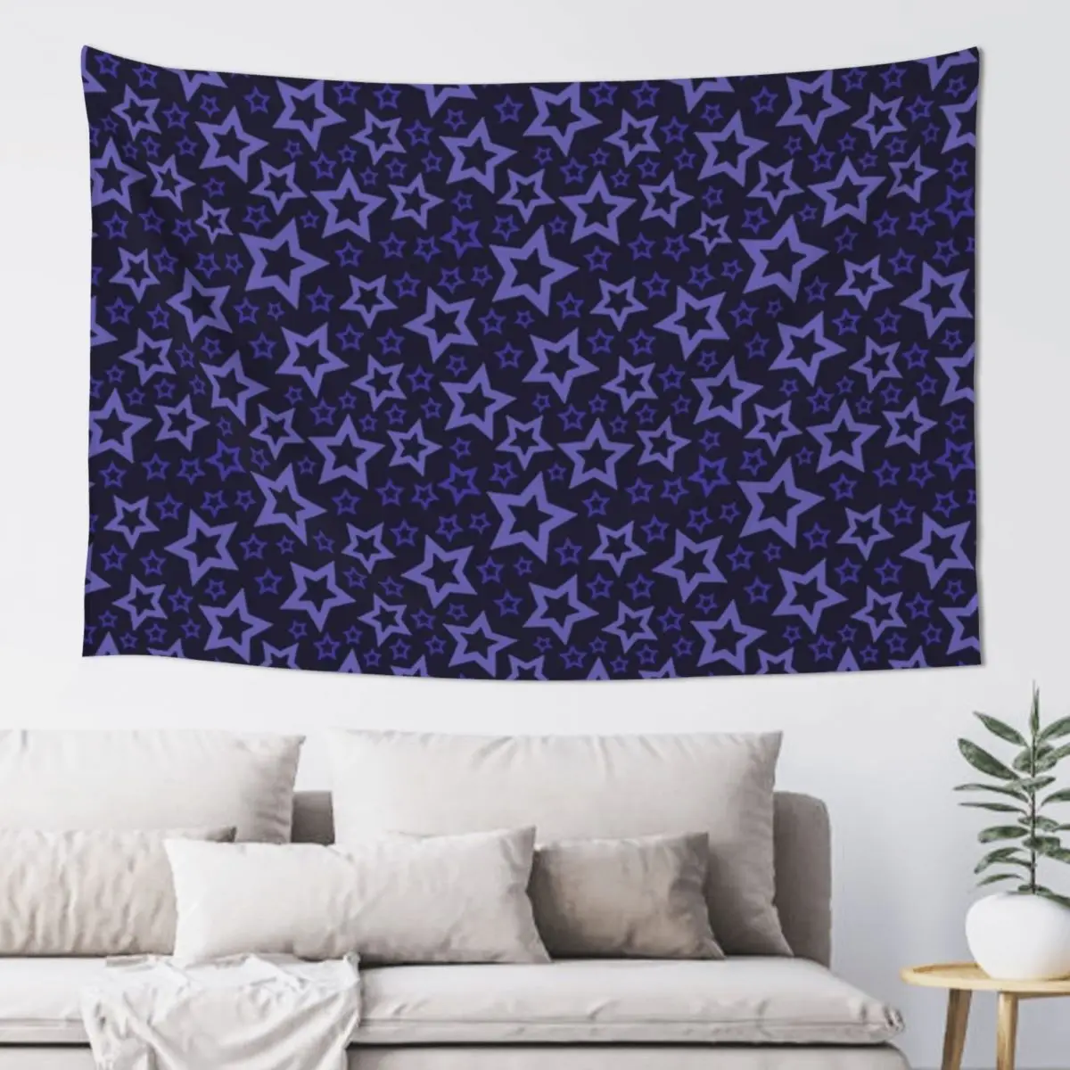 Purple Star Texture Tapestry Decoration Bedroom Decoration Pictures Room Wall Decor Home Tapestry