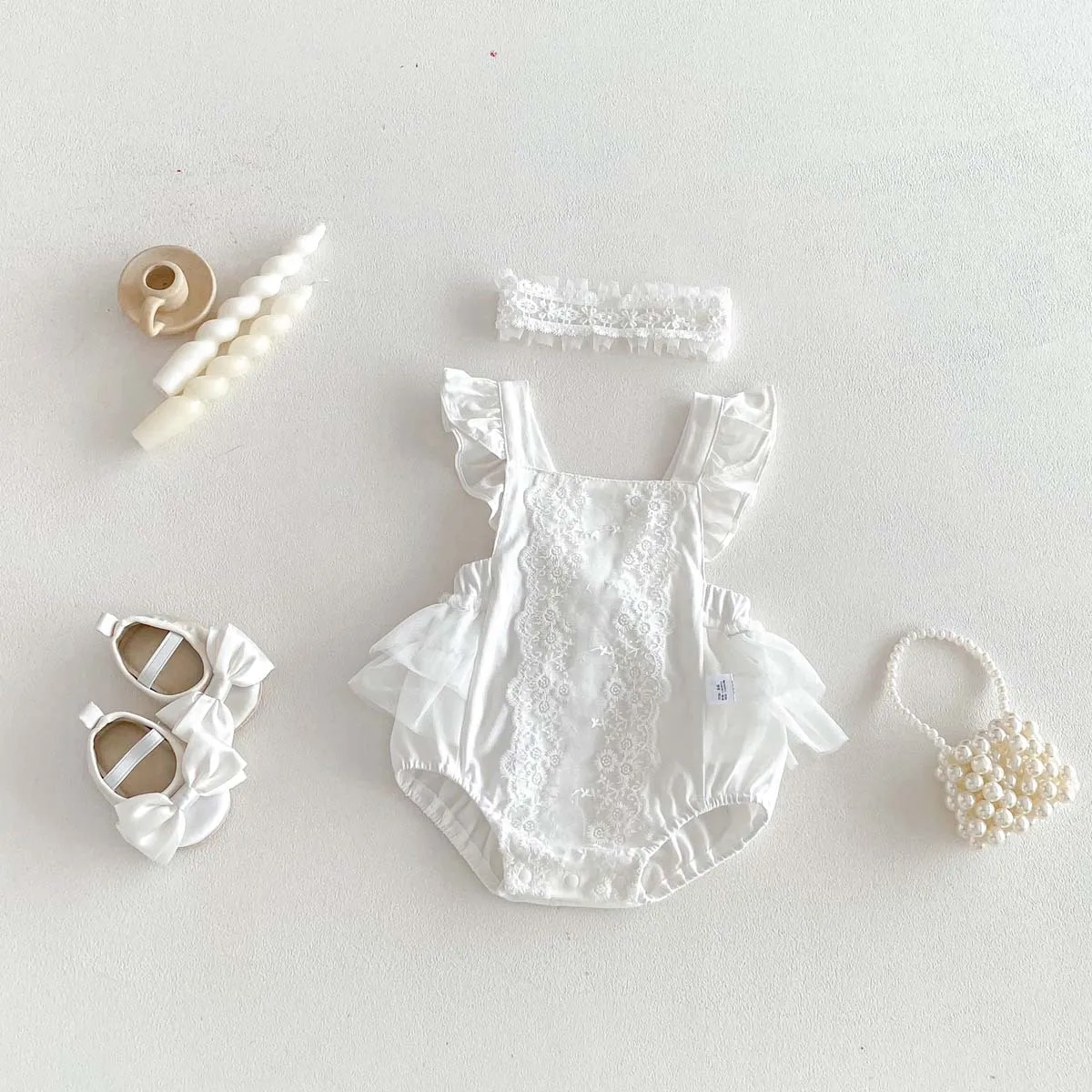 2026年夏 3ヶ月~2歳 ベビー服 女の子用 レースボディ - Baby Clothing Bundles のレビューと価格
