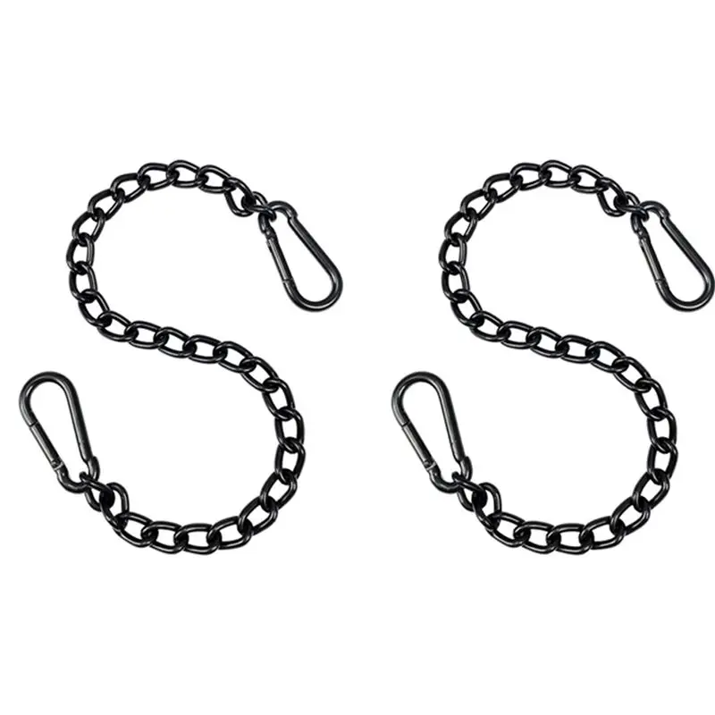 

Стальная цепь VEHO-2X для подвесного кресла с 2 карабинами, сверхпрочный комплект цепей для гамаков и качелей (66 см)