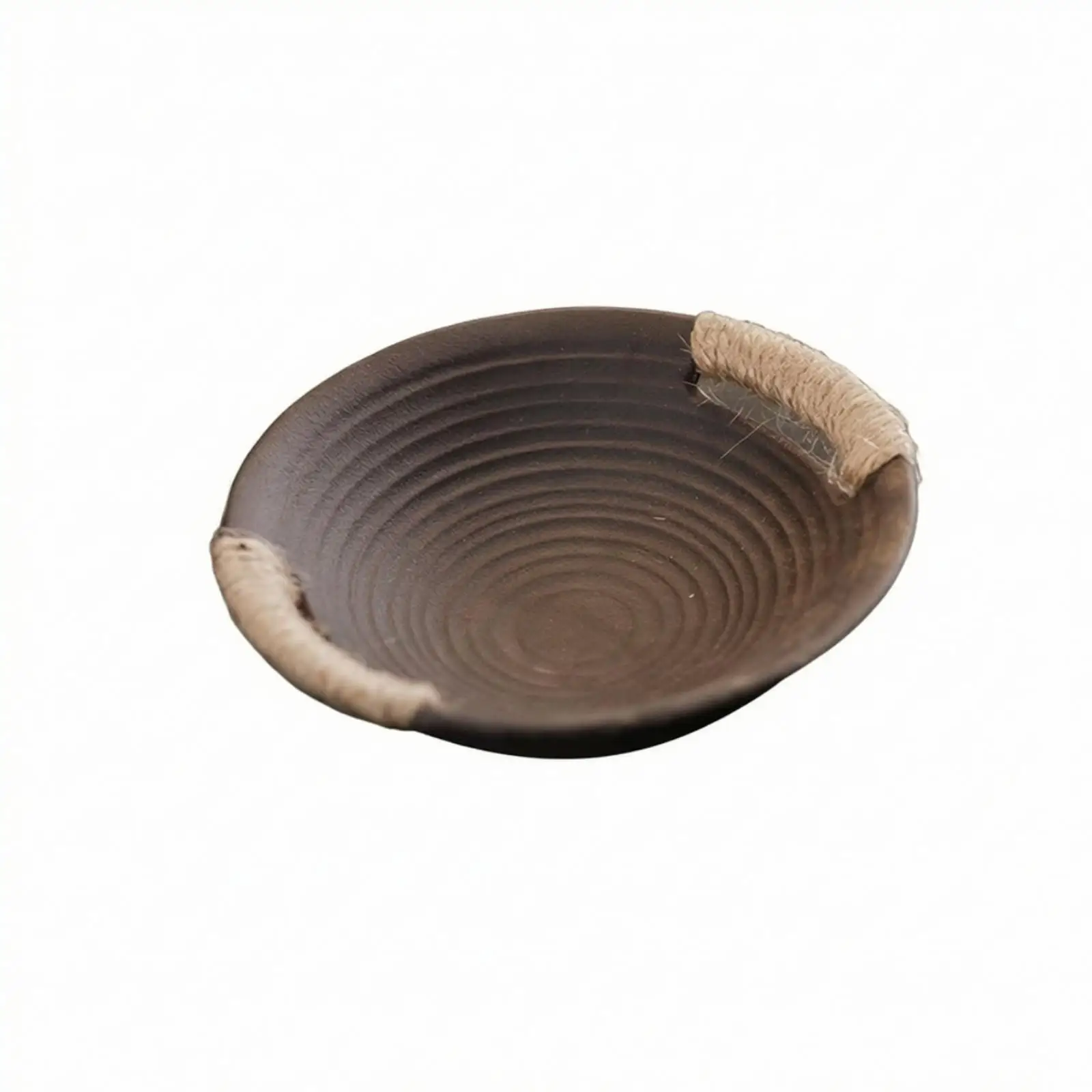 Roasting Dish with Ridges Textured for Tabletop Rituals, Tea Lovers