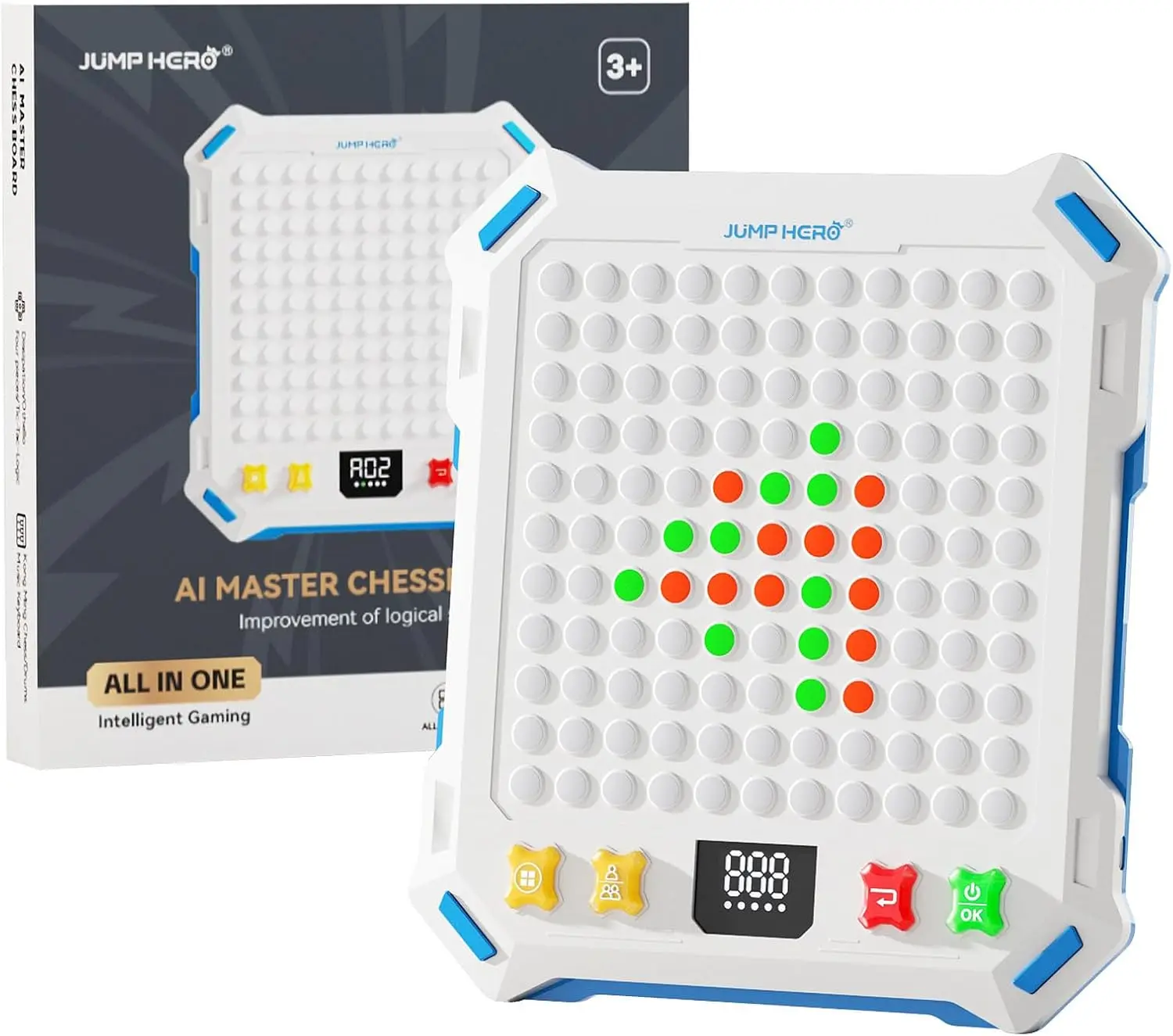 

Smart Chess Board Game for Kids 6-12, Portable Travel Puzzle Game, Fun Gift Idea for Boys & Girls